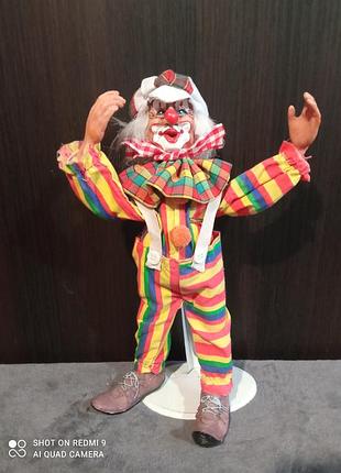 Фигурка, статуэтка, кукла, старый клоун,винтаж, германия