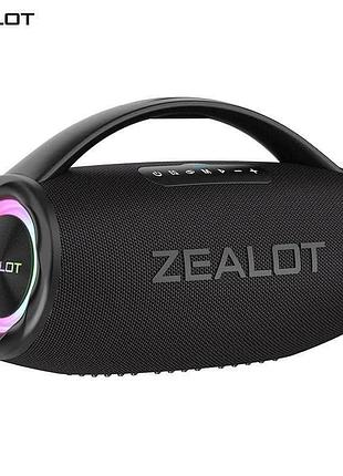Zealot s97 bluetooth колонка потужністю 80 вт потужний бездротовий динамік із портативною ручкою, для вечірок,