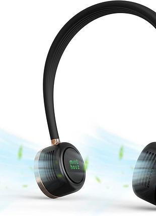 Портативний вентилятор на шиї minthouz, 3 швидкості, що носиться, персональний вентилятор