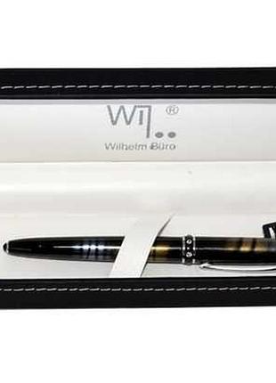 Ручка wilhelm buro wb186 капиллярная с камнями (в подарочном футляре)