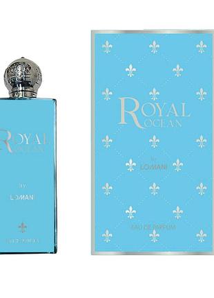 Мужская парфюмированная вода parfums parour lomani royal ocean 90 мл