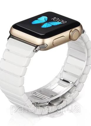 Керамічний браслет для apple watch 38 / 40 / 42 / 44 / 45 мм білий