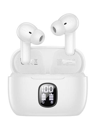 Бездротові навушники borofone fq7 treasure wireless anc+enc noise reduction bt headset white