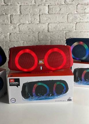 Большая беспроводная колонка jbl xtreme big extreme 2 rgb 28 см 40вт мощная портативная блютуз bluetooth червоний