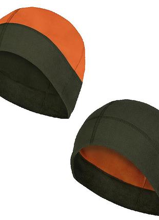 Шапка флисовая военная тактический универсальный головной убор для военных всу l олива/оранжевый va-33