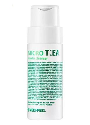 Энзимная пудра для умывания с чайным деревом medi-peel micro tea powder cleanser