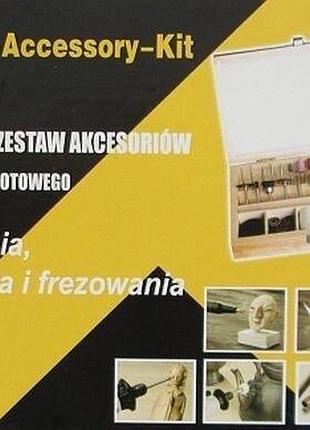 Набор насадок для гравера в деревянном кейсе (102 предмета) 2
