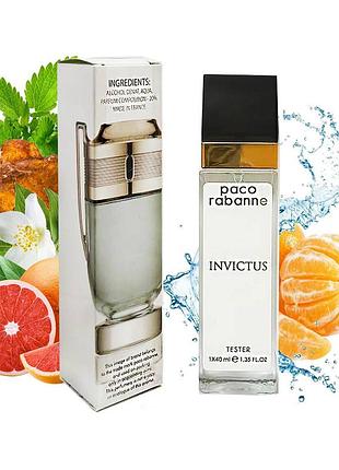 Парфюмированная мужская вода paco rabanne invictus 40 ml