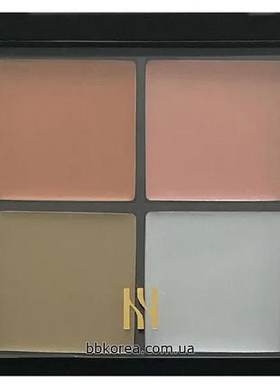 Палетка кремовых корректоров для лица hera face correcting palette