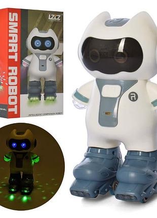 Танцующий робот smart robot с звуком и светом lzcz 6678-9