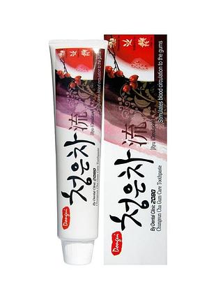 Зубная паста dental clinic 2080 восточный красный чай