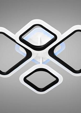 Светодиодная люстра с пультом для спальни, зала и кухни, стильный led свет hjk