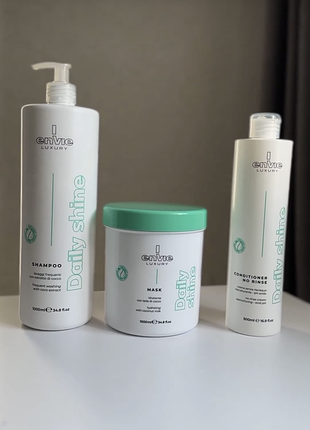 Набор для блеска и восстановления волос envie daily shine