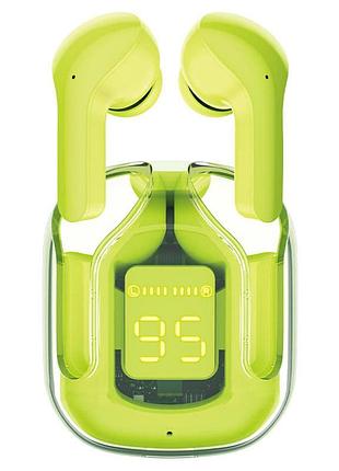 Бездротові навушники acefast t6 true wireless stereo headset youth green