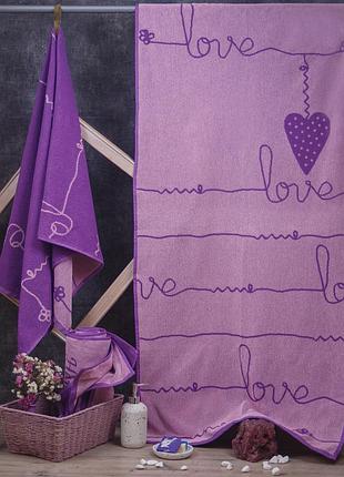 Полотенце махровое 67*150 см тм речицкий текстиль беларусь (1748)