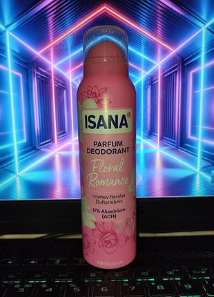 Дезодорант-спрей isana rossmann, 150 мл floral romance