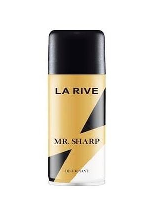 Дезодорант чоловічий la rive mr. sharp 150 мл (5901832069140)