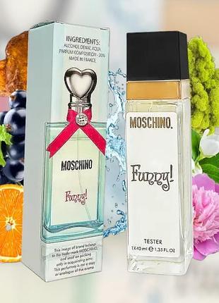 Moschino funny женская парфюмированная вода 40 мл