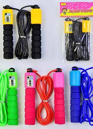 Скакалка со счетчиком прыжков зелений