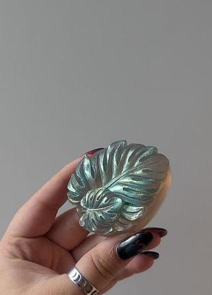 Мило ручної роботи листочки