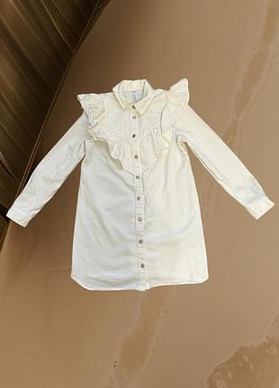 Джинсова сукня zara m 28