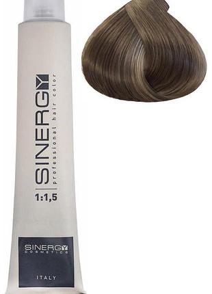 Крем-краска для волос sinergy №8/83 светлый перламутровый блонд 100 мл