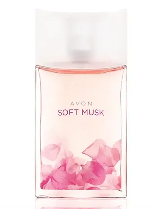 Туалетна вода avon soft musk (50 мл)