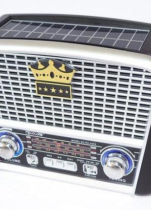 Радиоприемник c функцией колонки golon rx-455s silver