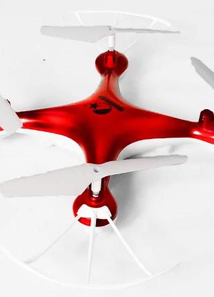 Квадрокоптер с камерой wi-fi skydrone cx-54w (цвет красный)