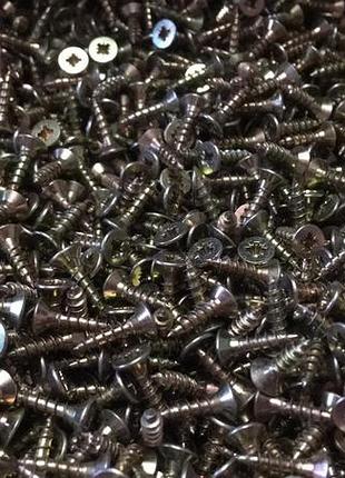 Саморіз 3х12 мм,упаковка 1000 штук жовтий цинк