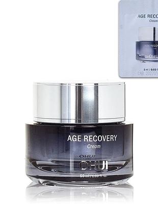 Антивозрастной крем для лица с коллагеном o hui age recovery cream 1 ml