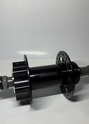 Втулка задня shunfeng hubr-st-009-50 36h sf-h25r чорна під диск.