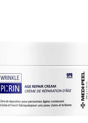 Регенеруючий крем проти зморшок з волюфіліном medi-peel wrinkle plirin age repair cream 200 g