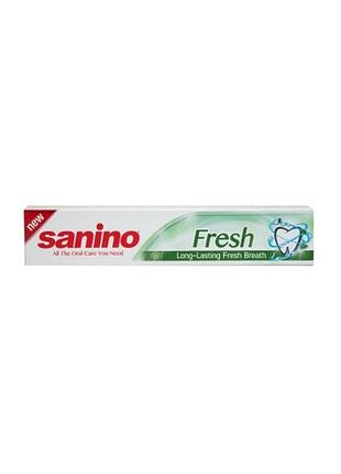 Зубная паста sanino fresh 100 мл (8690506471750)