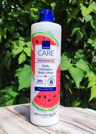 Увлажняющий лосьон avon care для тела с экстрактом арбуза, 400 мл