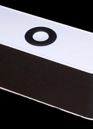 Портативна колонка atlanfa at-7707 super bass bluetooth mp3 fm aux usb tf (колір чорний)