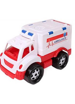 Іграшкова машинка "швидка допомога" технок (україна)