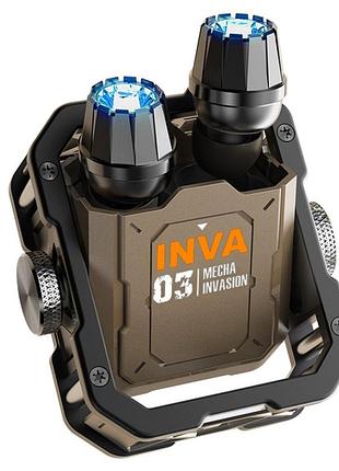 Беспроводные наушники inva-s tws bluetooth 5.3 nfc шумоподавление