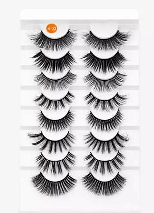 Набор накладных ресниц (8пар