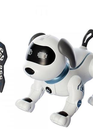 Собака-робот на радиоуправлении робопес limo toy с звуковыми и световыми эффектами rc 0004