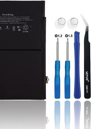 Замінний акумулятор swarking для apple ipad air 2 та ipad 6 з набором інструментів