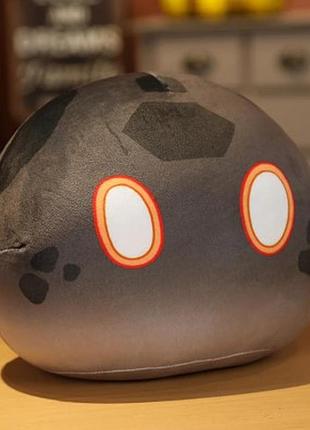 Брелок-игрушка мягкий слайм - геншин импакт (genshin impact) земля