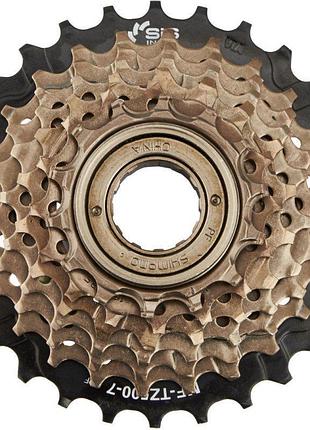 Тріскачка shimano tourney mf-tz500-7 14-28t 7 швидкостей