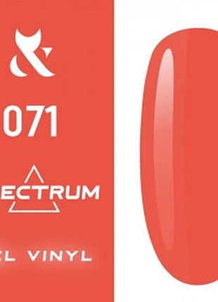 Гель-лак f.o.x spectrum gel vinyl №071, 7 мл