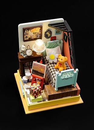 Румбокс конструктор 3d спальня мрії diy dream bedroom roombox s2302