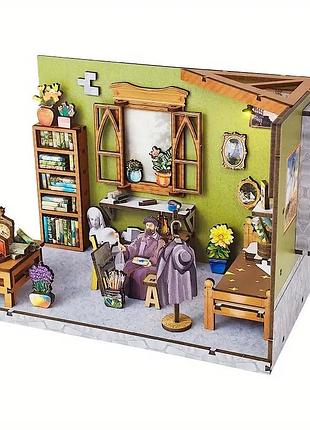 Румбокс мастерская моне diy miniature the wokrshop mone sj-016