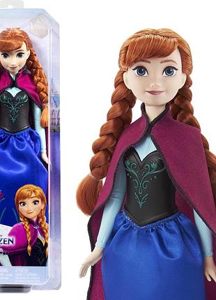 Уцінка! лялька mattel анна холодне серце disney frozen anna fashion