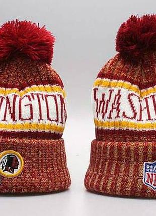 Шапка зимова nfl washington redskins new era