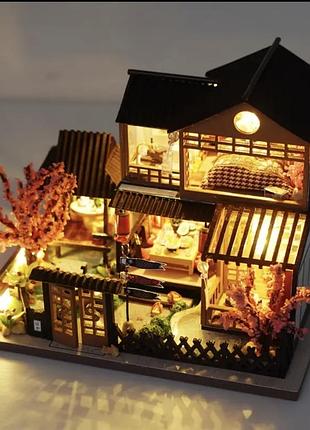 Румбокс diy house дом 3d интерьерный конструктор для самостоятельной сборки