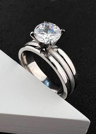 Женское кольцо из нержавеющей медицинской стали rs-529, 19